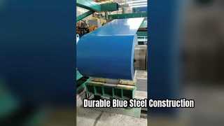 PPGI colour Blue coated steel coils