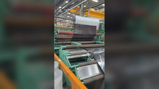 stainless steel coils cutting with PVC films