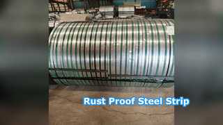 Защита от коррозии оцинкованной стальной полосы